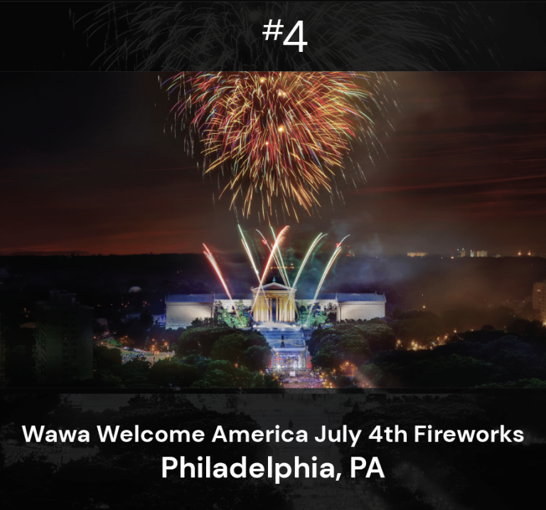 Wawa Welcome America Fireworks - by Pyrotecnico
